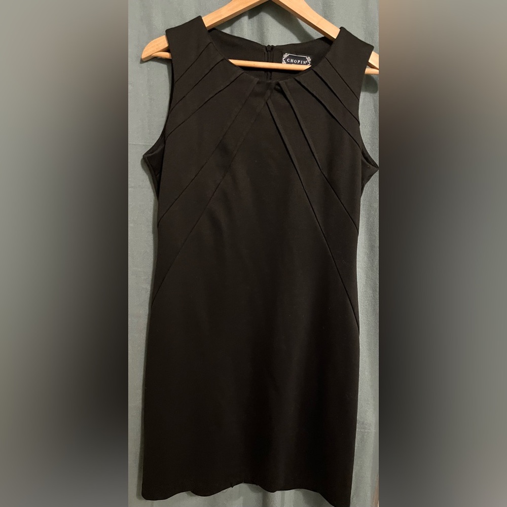CHOPIN ROMA- Stylish Black Dress- Made in Italy 🇮🇹